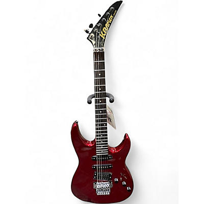 Used Kramer 600ST Candy Apple Red Metallic Solid Body Electric Guitar