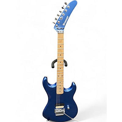 Used Kramer 84 Blue Solid Body Electric Guitar