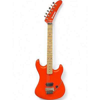 Used Kramer 84 Eruption Satin Red Solid Body Electric Guitar