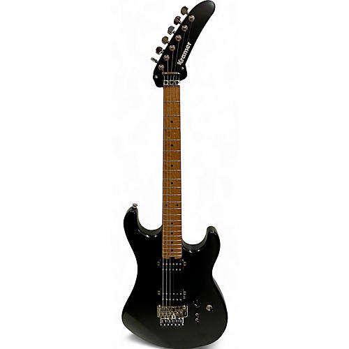 Used Kramer 84 HH Black Solid Body Electric Guitar Black