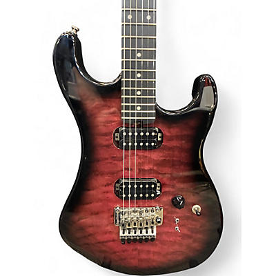 Used Kramer 84 HH MAGENTA BURST Solid Body Electric Guitar