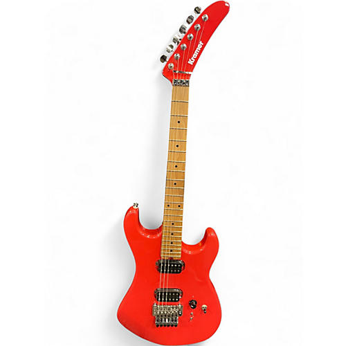 Used Kramer 84 HH Radiant Red Solid Body Electric Guitar Radiant Red