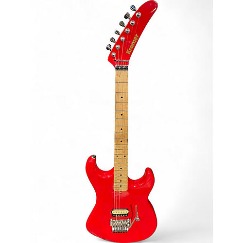 Used Kramer 84 Radiant Red Solid Body Electric Guitar Radiant Red
