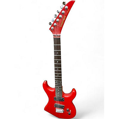 Used Kramer AERO STAR RED Solid Body Electric Guitar