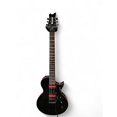 Used Kramer ASSAULT BLACK AND RED Solid Body Electric Guitar