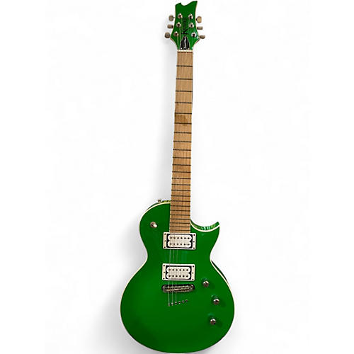 Used Kramer ASSAULT PLUS LIME GREEN Solid Body Electric Guitar LIME GREEN