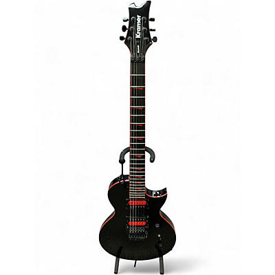 Used Kramer Assault 220 Black Solid Body Electric Guitar
