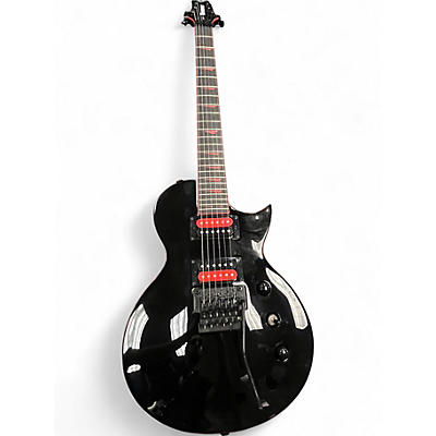 Used Kramer Assault 220 Black and Red Solid Body Electric Guitar