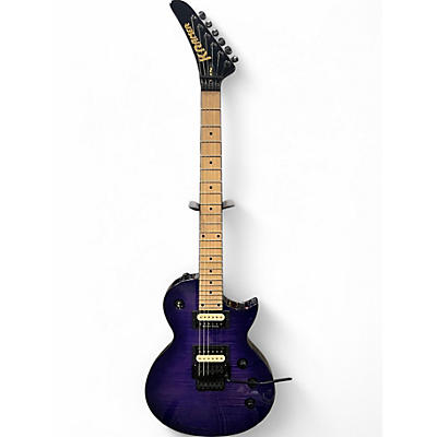 Used Kramer Assault Plus Trans Purple Solid Body Electric Guitar