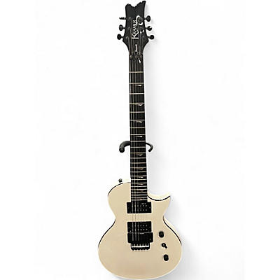 Used Kramer Assault White Solid Body Electric Guitar