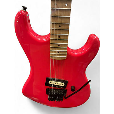 Used Kramer BARETTA Pink Solid Body Electric Guitar
