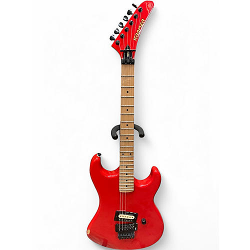 Used Kramer BARETTA RED Solid Body Electric Guitar RED