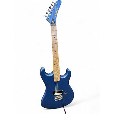 Used Kramer BARETTA SPECIAL Blue Solid Body Electric Guitar