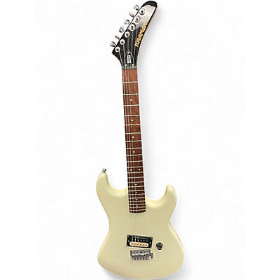 Used Kramer BARETTA SPECIAL Pearl White Solid Body Electric Guitar