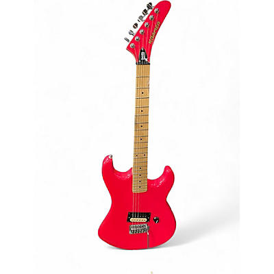 Used Kramer BARETTA SPECIAL Pink Solid Body Electric Guitar