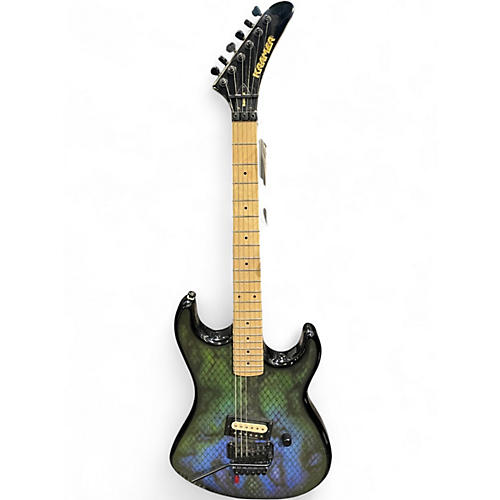 Used Kramer BARETTA VIPER Snakeskin Solid Body Electric Guitar Snakeskin
