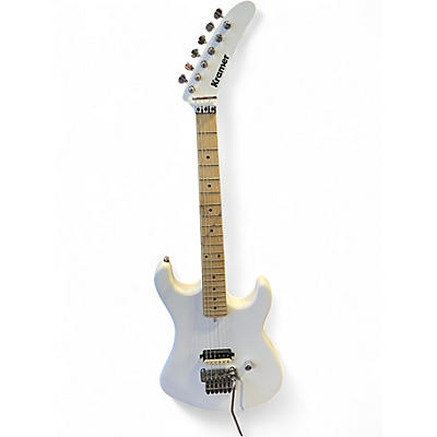 Used Kramer BARETTA WHITE Solid Body Electric Guitar