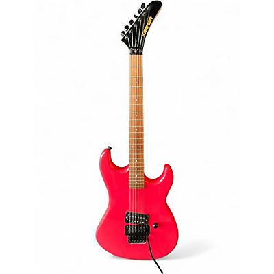 Used Kramer BARRETT PINK Solid Body Electric Guitar