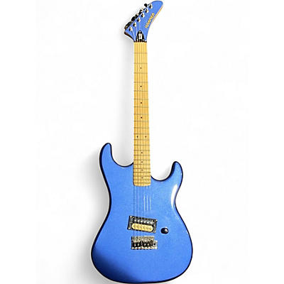 Used Kramer BARRETTA SPECIAL  Candy Blue Solid Body Electric Guitar