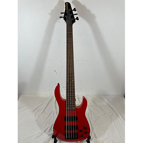 Kramer Used Kramer Baretta 5 Red Electric Bass Guitar Red