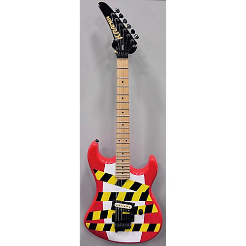 Kramer Used Kramer Baretta Danger Zone Custom Graphic Solid Body Electric Guitar Custom Graphic