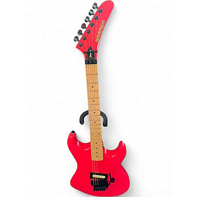 Used Kramer Baretta Jumper Red Solid Body Electric Guitar
