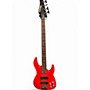 Used Kramer Baretta Red Electric Bass Guitar Red