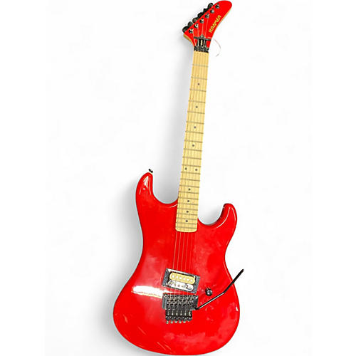 Used Kramer Baretta Ruby Solid Body Electric Guitar Ruby