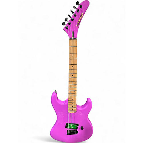Used Kramer Baretta Special Purple Solid Body Electric Guitar Purple