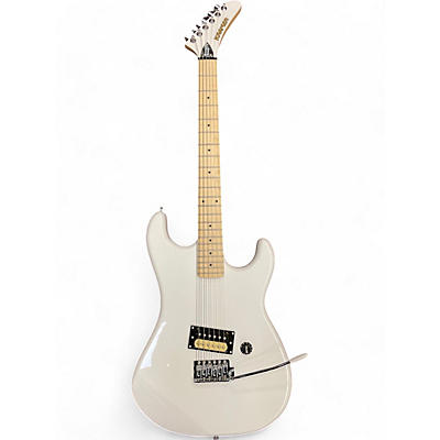 Used Kramer Baretta Special White Solid Body Electric Guitar