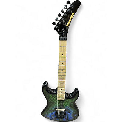 Used Kramer Baretta Viper Snakeskin Solid Body Electric Guitar