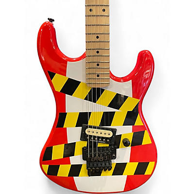 Used Kramer Baretta  Warning Tape Solid Body Electric Guitar