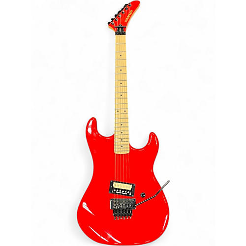 Used Kramer Beretta Red Solid Body Electric Guitar Red