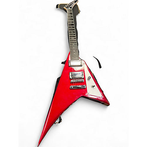 Used Kramer Charlie Parra Signature Candy Red Solid Body Electric Guitar Candy Red