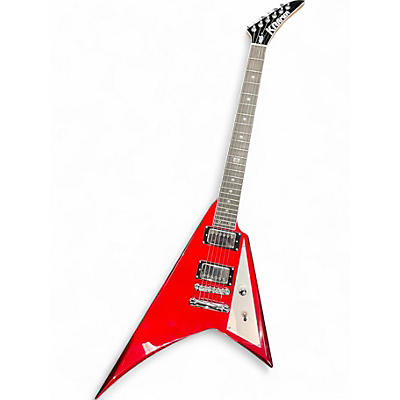 Used Kramer Charlie Parra Vanguard Candy Apple Red Metallic Solid Body Electric Guitar