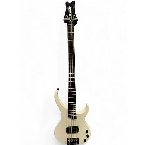 Kramer Used Kramer D-1 Pearl White Electric Bass Guitar Pearl White