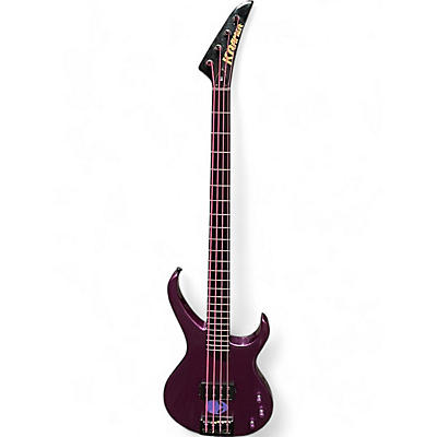 Kramer Used Kramer D-1 metallic purple Electric Bass Guitar