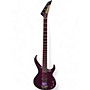 Used Kramer Used Kramer D-1 metallic purple Electric Bass Guitar metallic purple