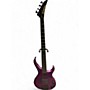 Used Kramer D1 Disciple purple metallic Electric Bass Guitar purple metallic