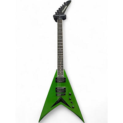 Used Kramer DAVE MUSTAINE SIGNATURE VANGUARD ALIEN TECH GREEN Solid Body Electric Guitar