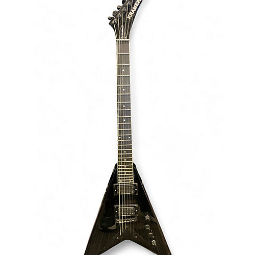 Used Kramer Dave Mustaine Signature Vanguard  Black Solid Body Electric Guitar Black