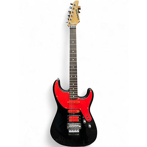 Used Kramer EE PRO1 BLACK Solid Body Electric Guitar BLACK