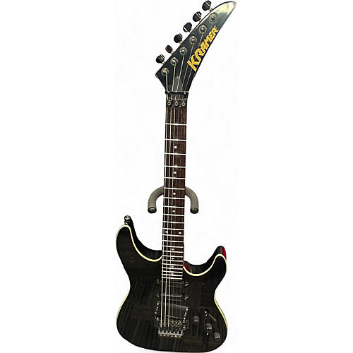 Used Kramer Electronics neptune nj Black Solid Body Electric Guitar Black