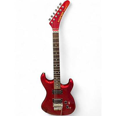 Used Kramer FOCUS 2000 Candy Apple Red Metallic Solid Body Electric Guitar