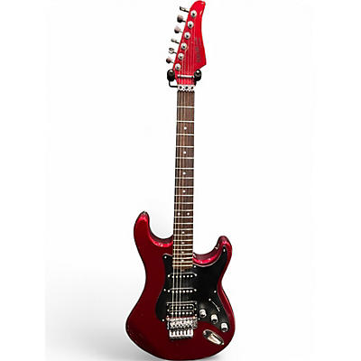 Used Kramer FOCUS 3000 Candy Apple Red Metallic Solid Body Electric Guitar