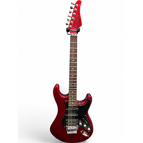 Used Kramer FOCUS 3000 Candy Apple Red Metallic Solid Body Electric Guitar Candy Apple Red Metallic