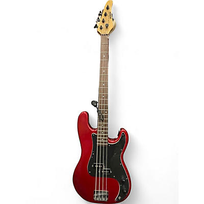 Used Kramer FOCUS 420S Candy Apple Red Electric Bass Guitar