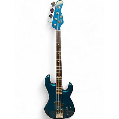 Used Kramer FOCUS 8000 Blue Electric Bass Guitar
