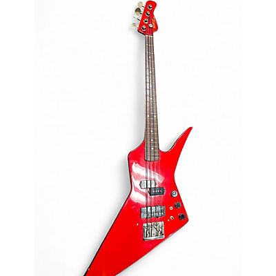 Used Kramer FOCUS 8000 Wine Red Electric Bass Guitar
