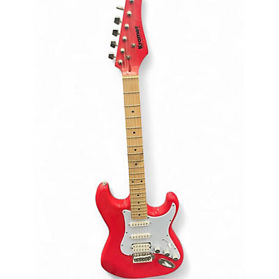 Used Kramer FOCUS VT-211S Atomic Pink Solid Body Electric Guitar